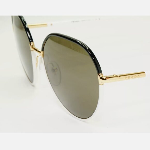 Prada Sunglasses Brown Round Women Italy main image 5